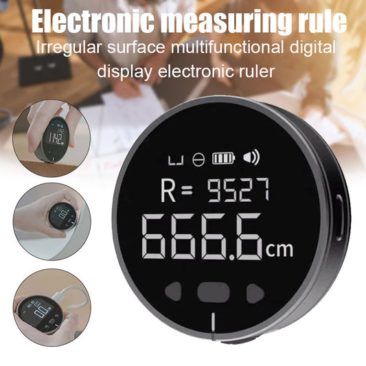 Digital LCD Precision Measuring Ruler with Tape Measure